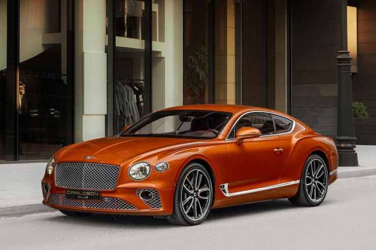 Аренда Bentley Continental GT V12 в Москве
