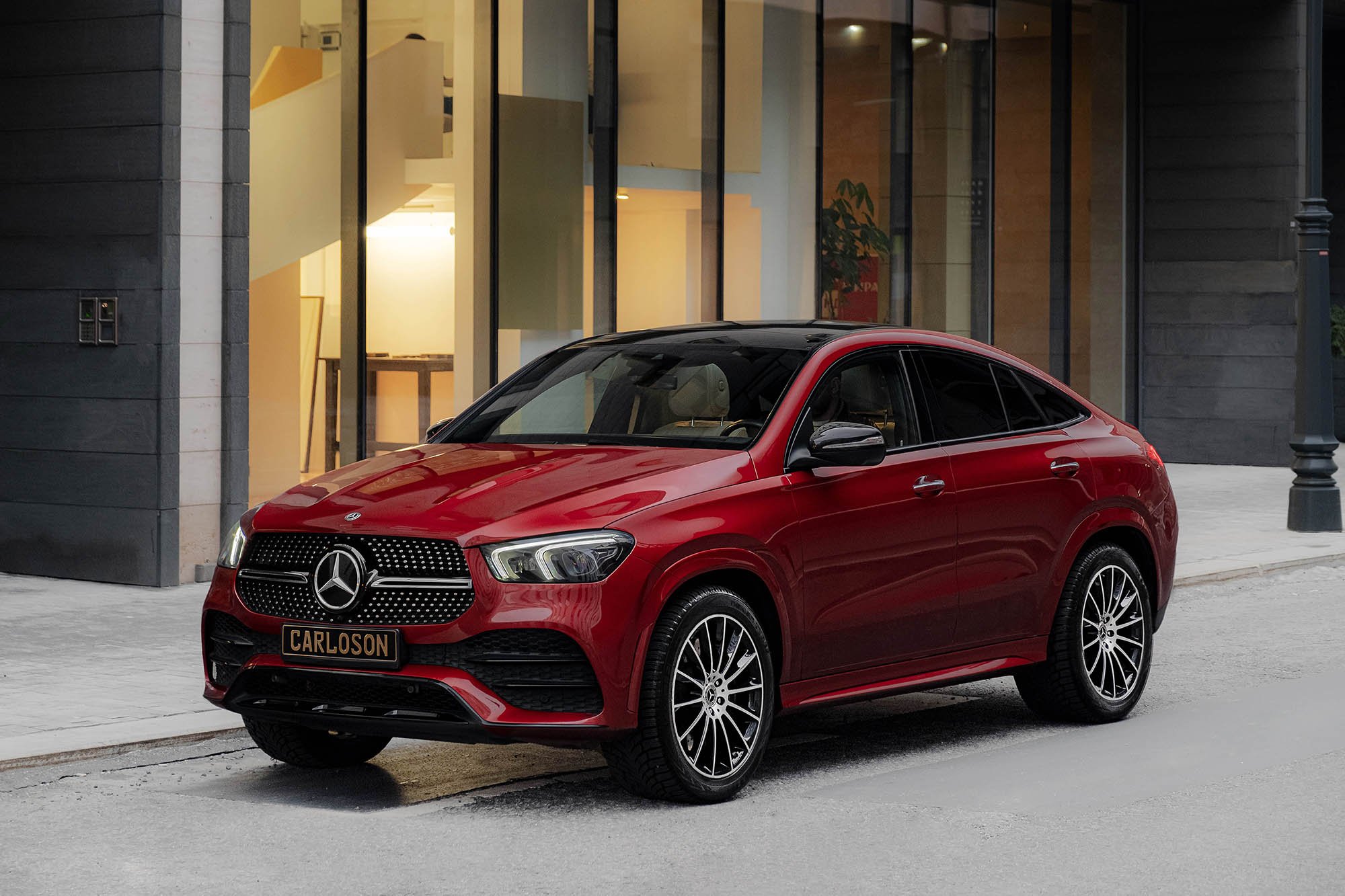 Аренда Mercedes GLE400d Coupe в Москве