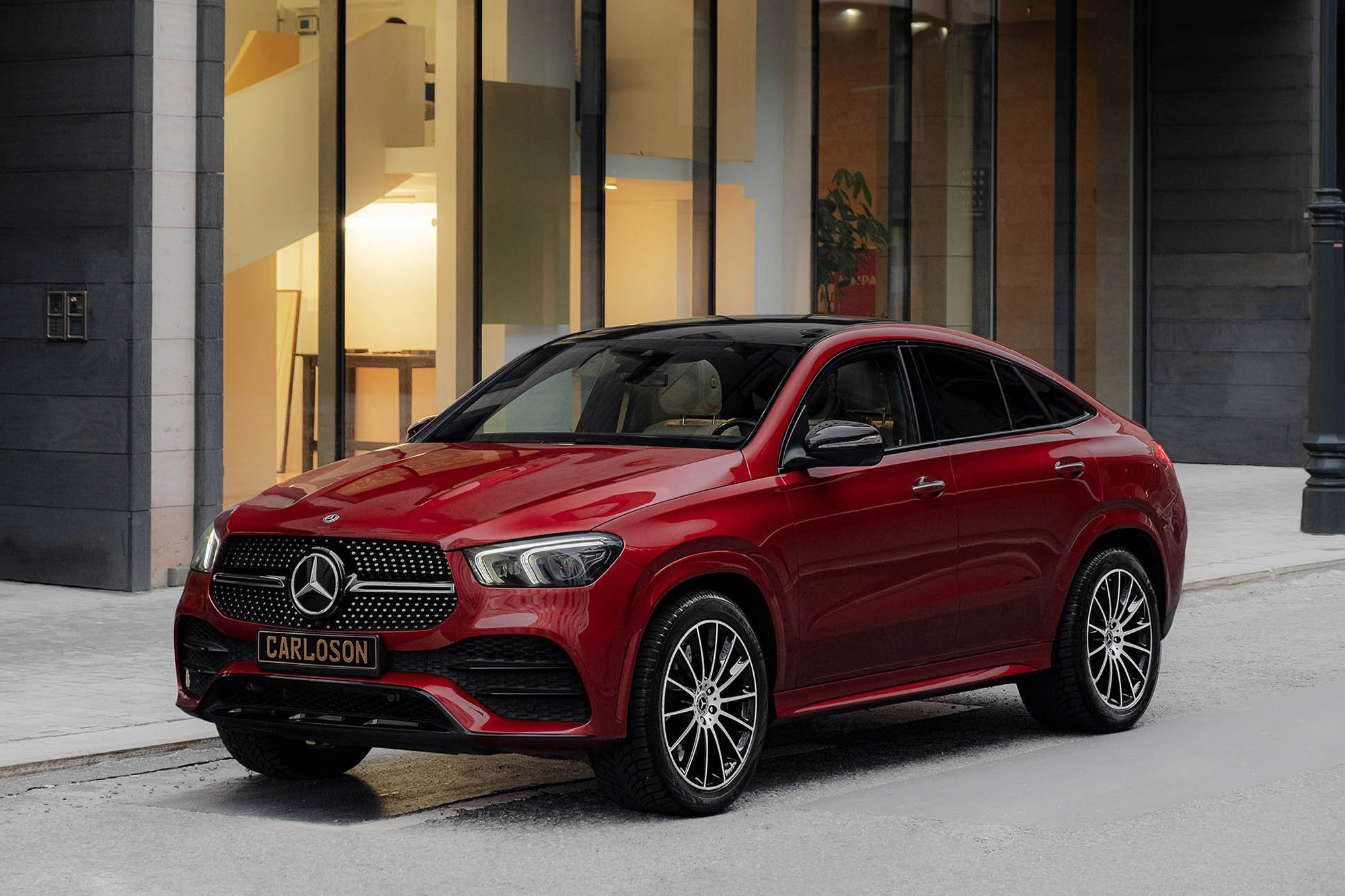 Аренда Mercedes GLE400d Coupe в Москве
