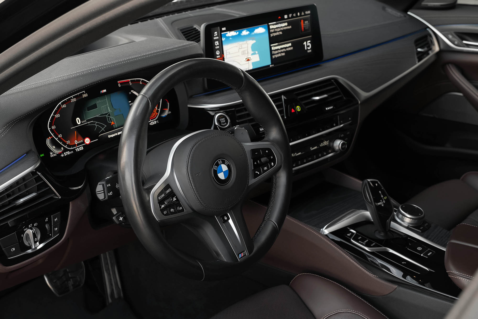 Аренда BMW 530d xDrive в Санкт-Петербурге