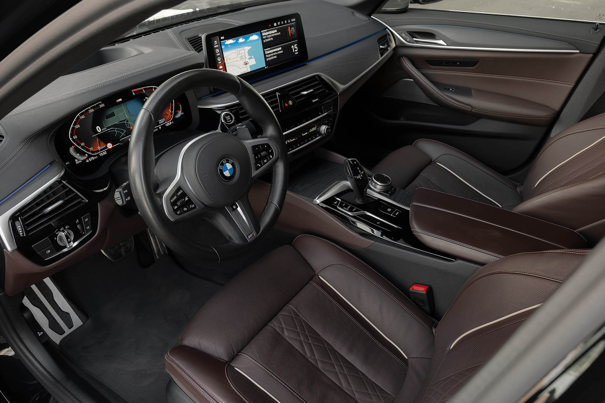 Аренда BMW 530d xDrive в Санкт-Петербурге
