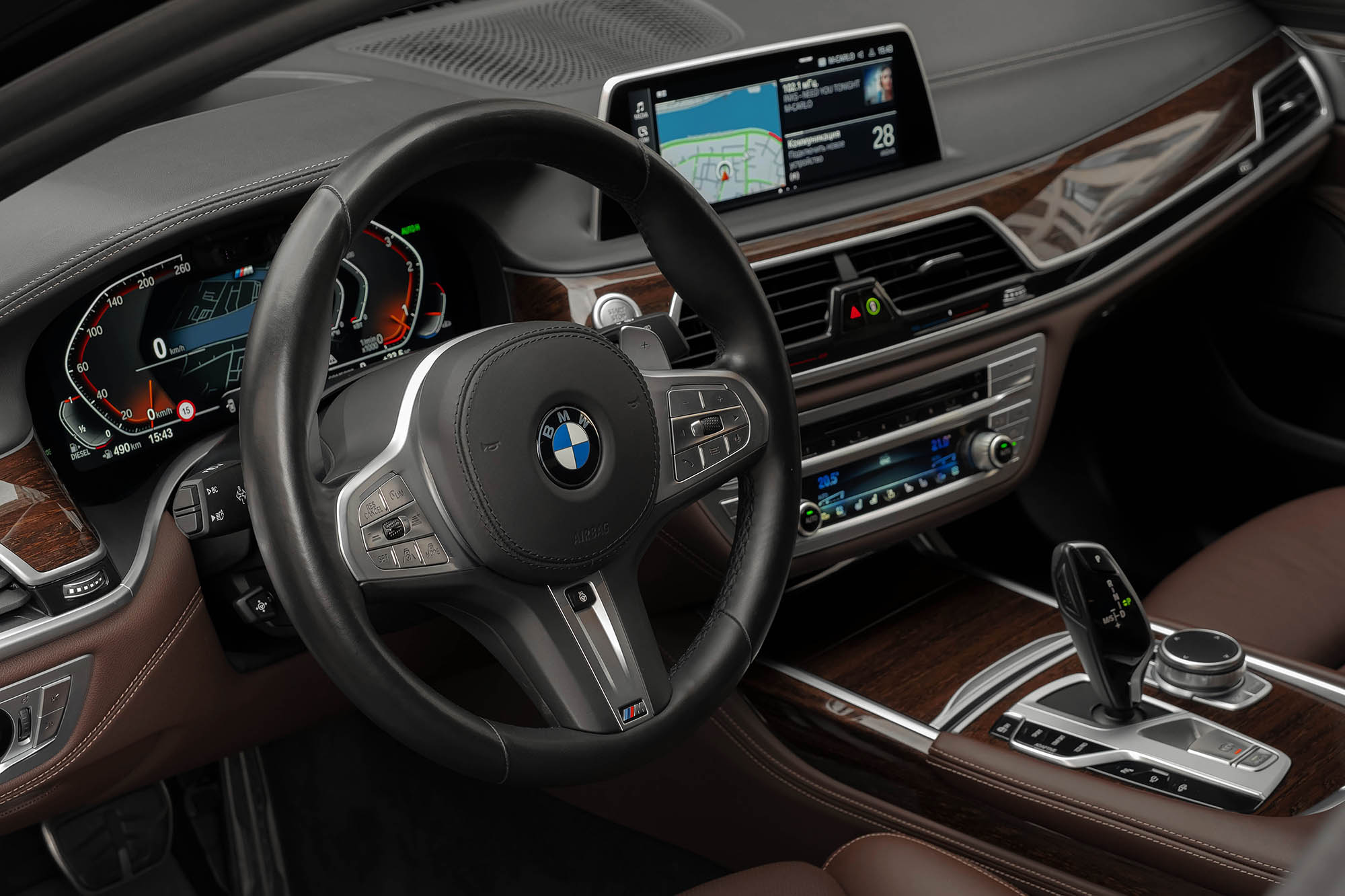 Аренда BMW 730d xDrive в Москве