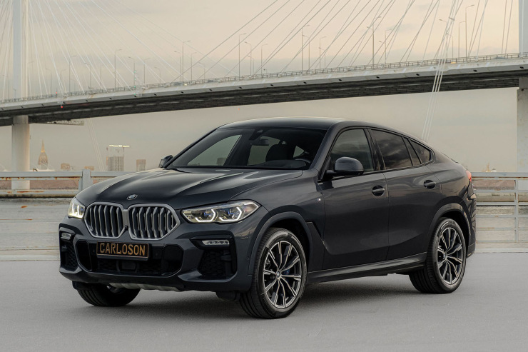 Аренда BMW X6 30d в Санкт-Петербурге