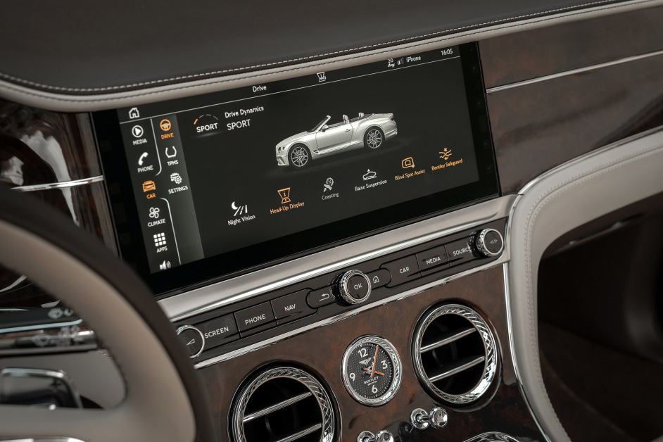 Аренда Bentley Continental Convertible в Москве