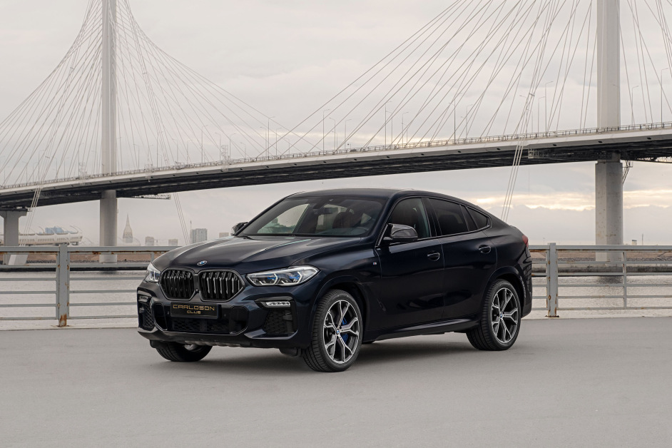 Аренда BMW X6 30d в Санкт-Петербурге