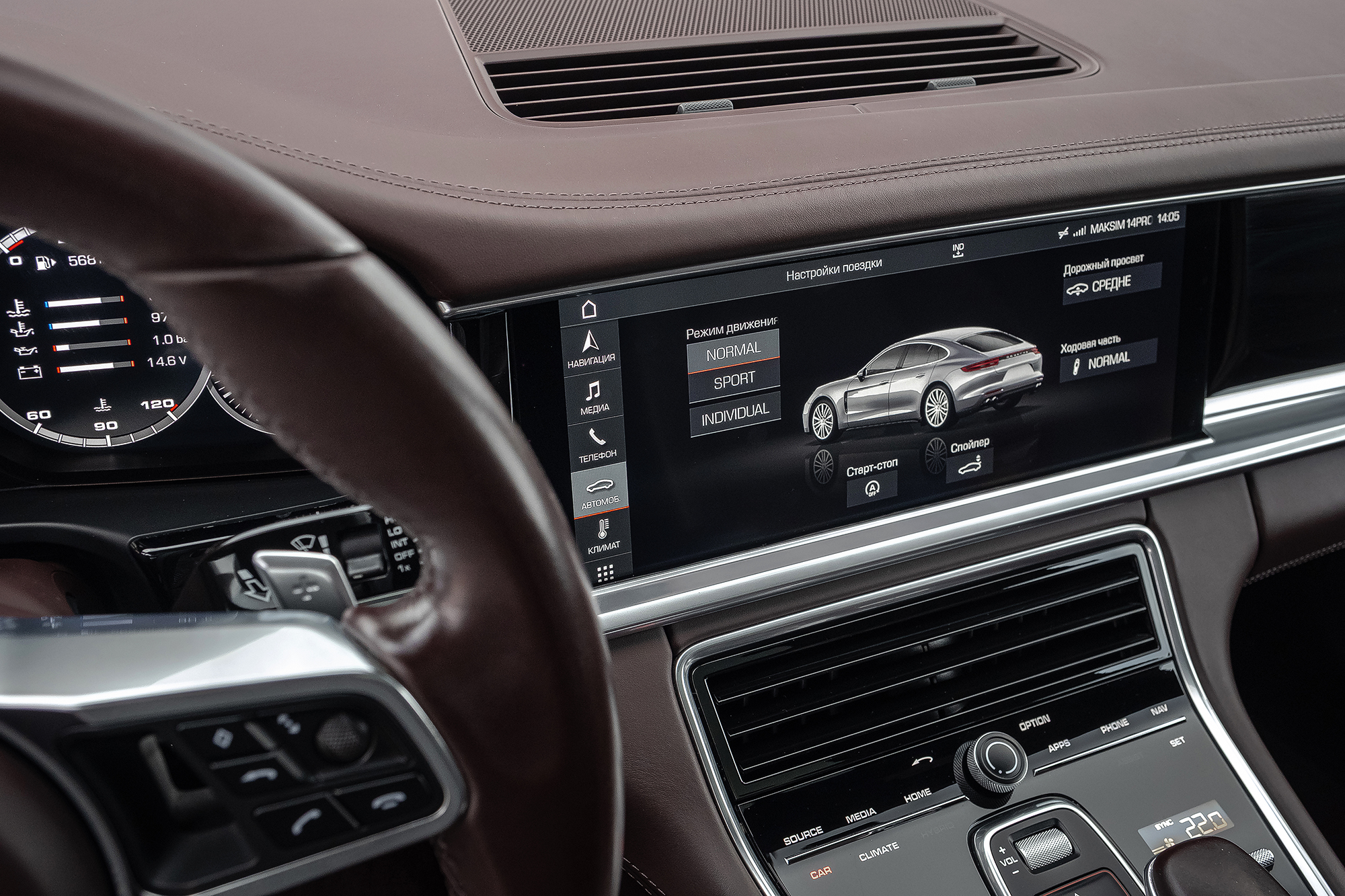 Аренда Porsche Panamera 4 в Санкт-Петербурге