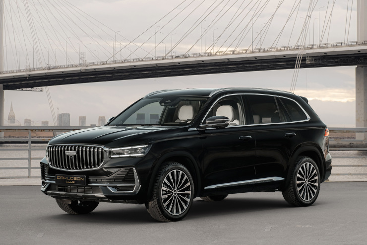 Аренда Geely Monjaro II rest. в Санкт-Петербурге