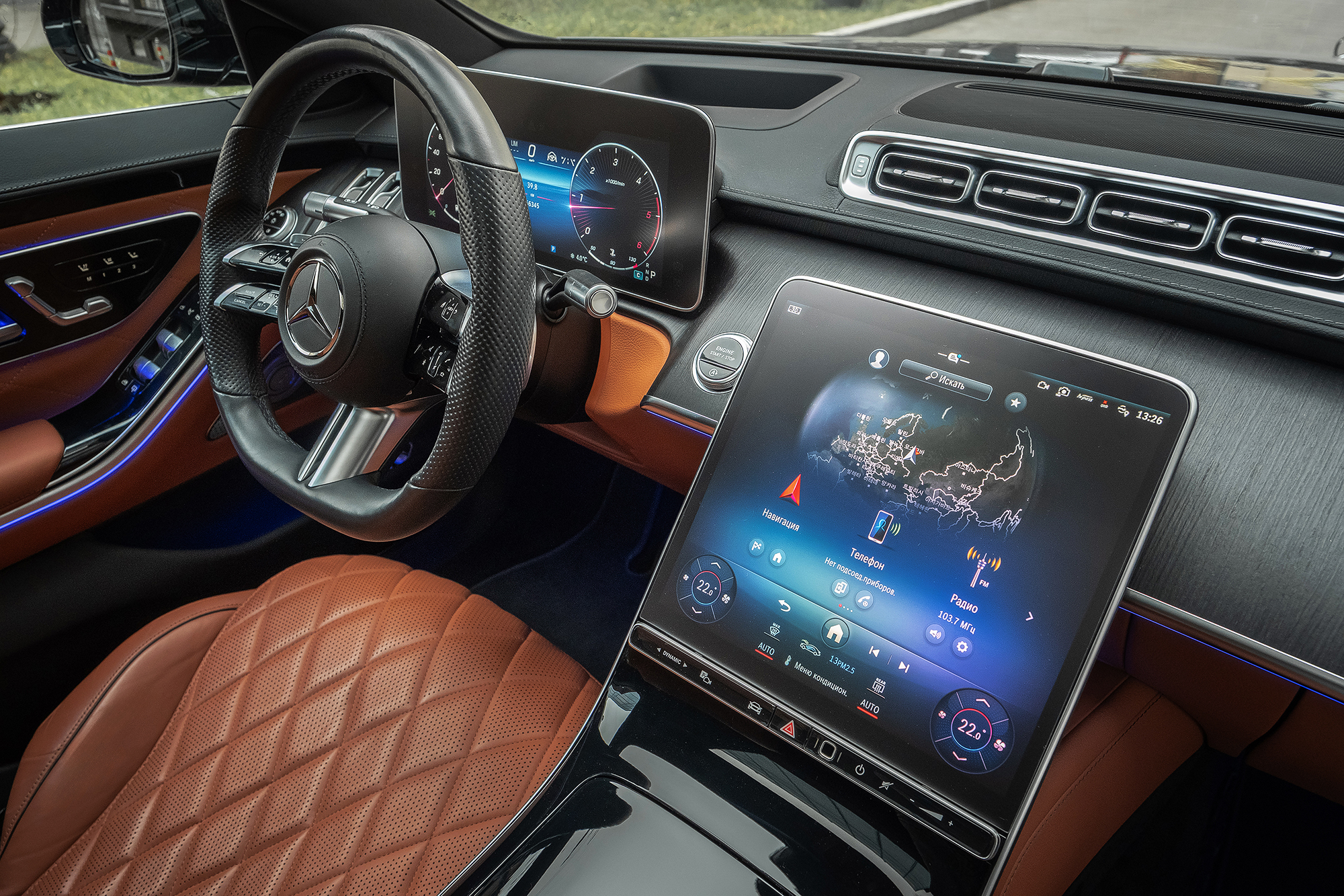 Аренда Mercedes S400d 4matic в Москве