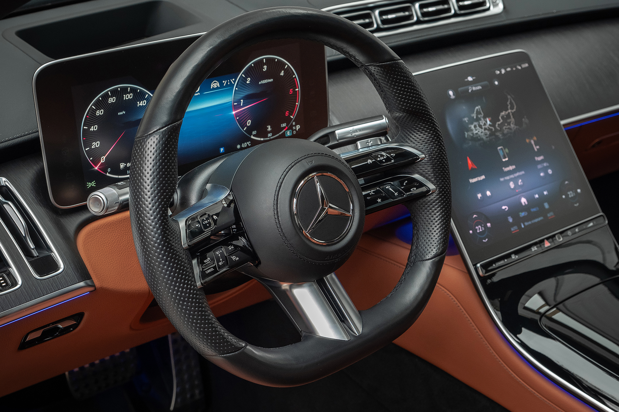 Аренда Mercedes S400d 4matic в Москве