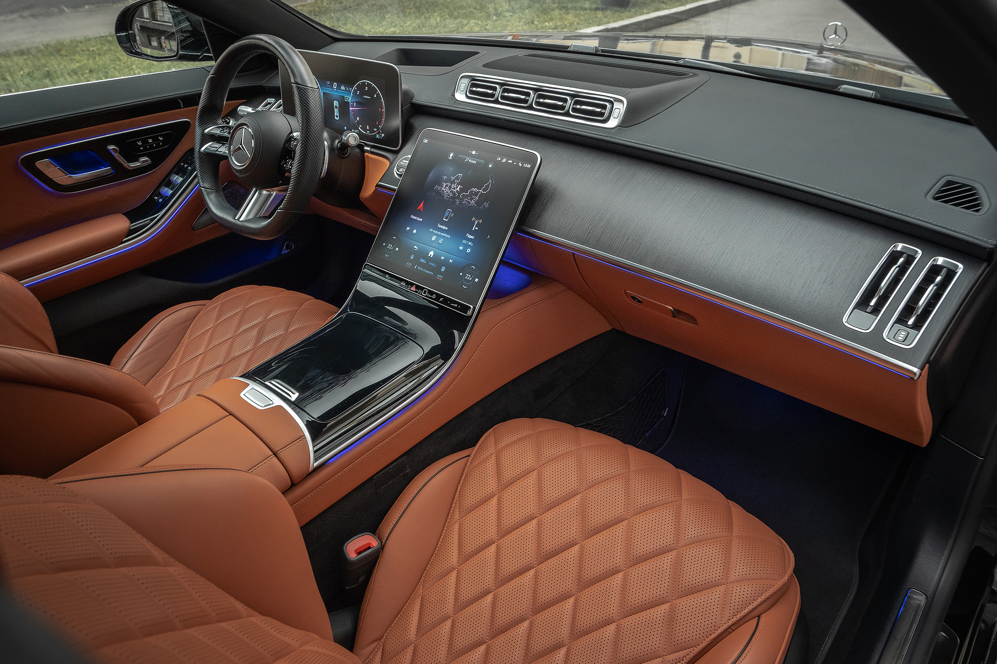 Аренда Mercedes S400d 4matic в Москве