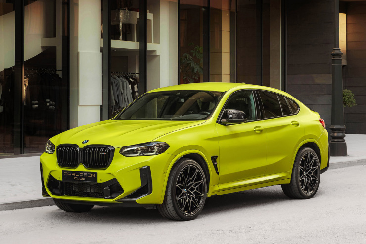 Аренда BMW X4M Competition в Москве
