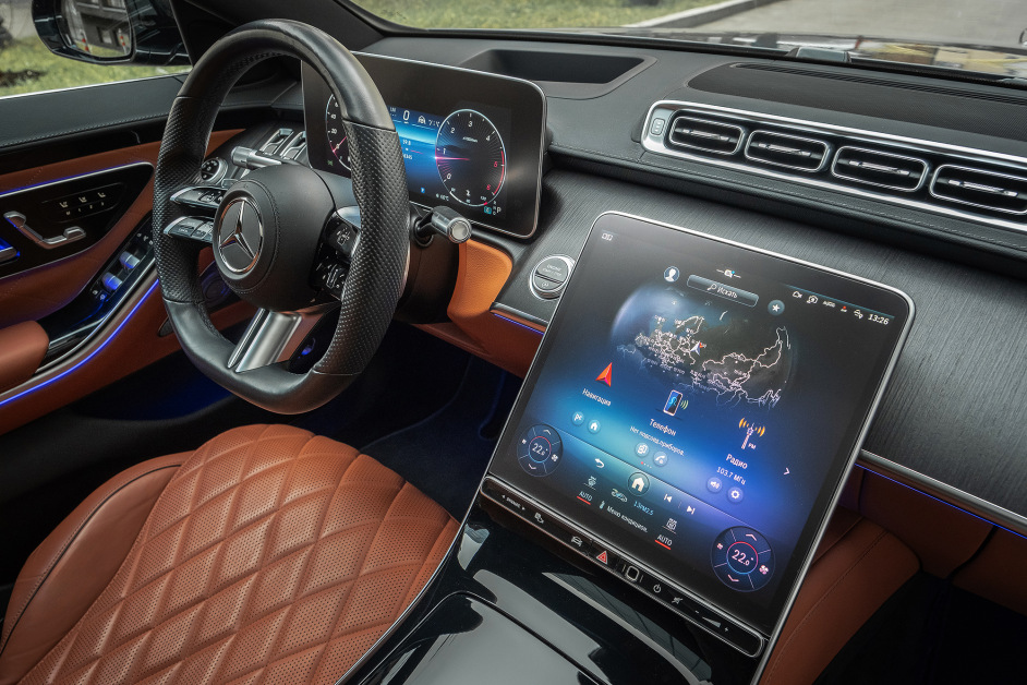 Аренда Mercedes S400d 4matic в Москве