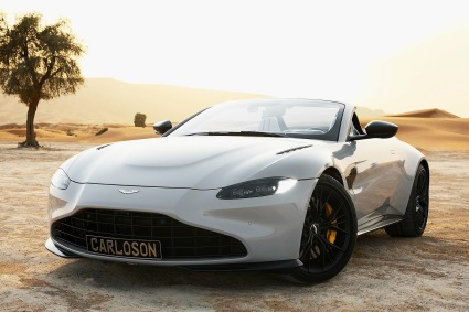 Аренда Aston Martin Vantage cabrio в Дубае