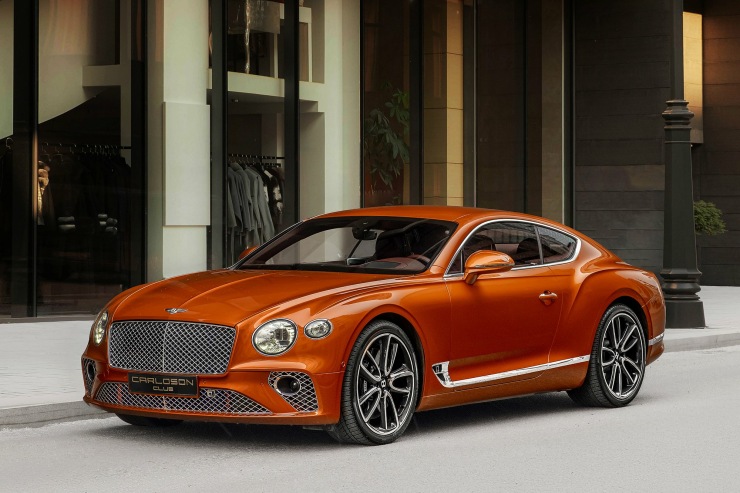 Аренда Bentley Continental GT V12 в Москве